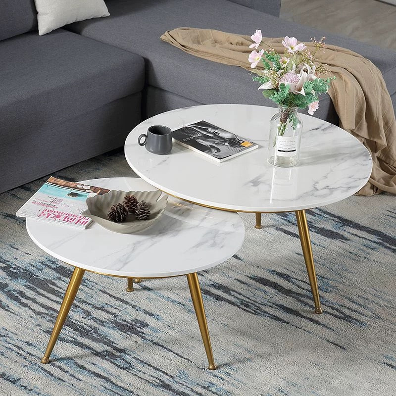 Marble Round Coffee Table