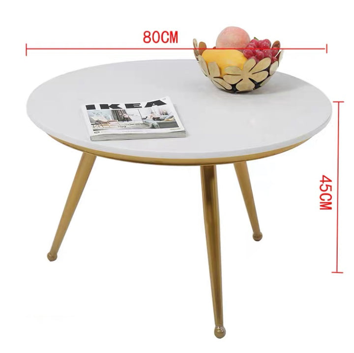 Marble Round Coffee Table