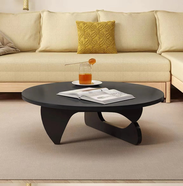 Round Wood Coffee Table