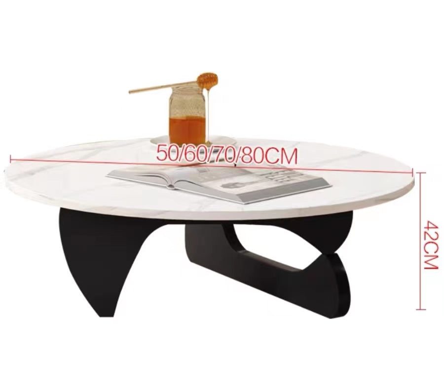 Round Wood Coffee Table