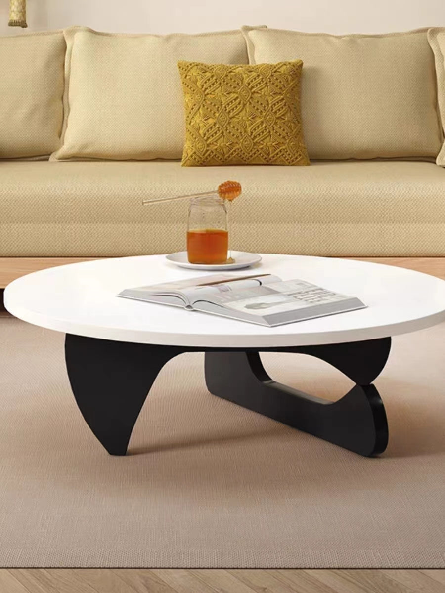 Round Wood Coffee Table