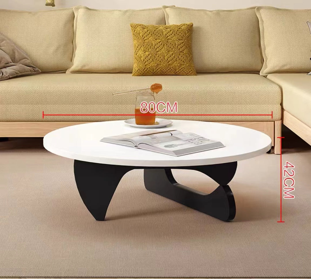 Round Wood Coffee Table
