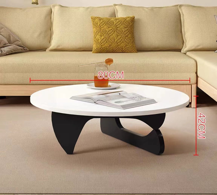 Round Wood Coffee Table