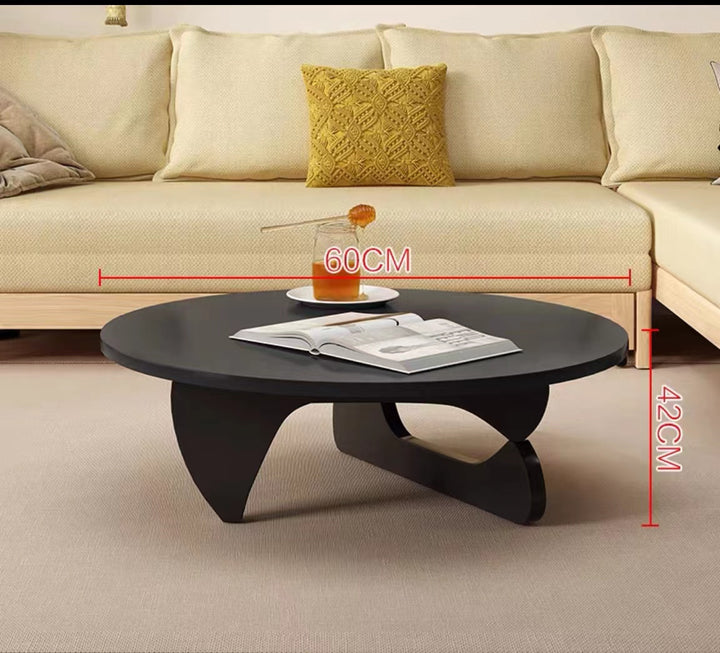 Round Wood Coffee Table