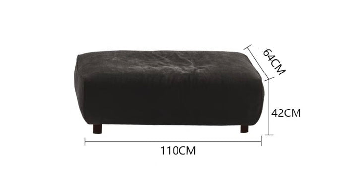 Asher 2 Piece Upholstered Chaise Sectional