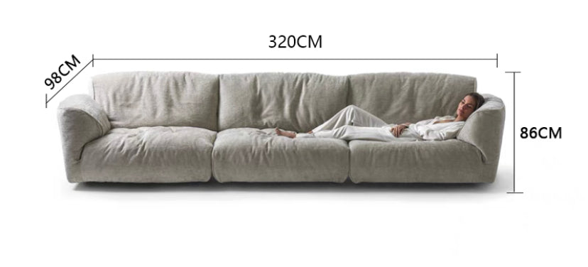 Asher 2 Piece Upholstered Chaise Sectional