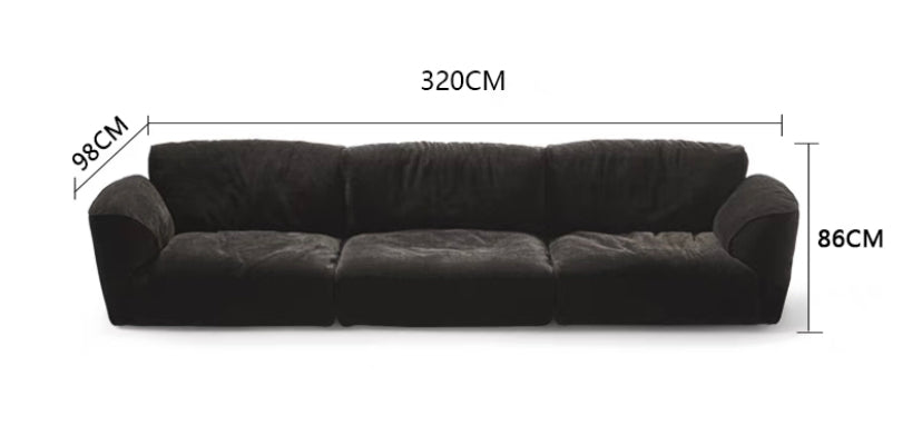 Asher 2 Piece Upholstered Chaise Sectional