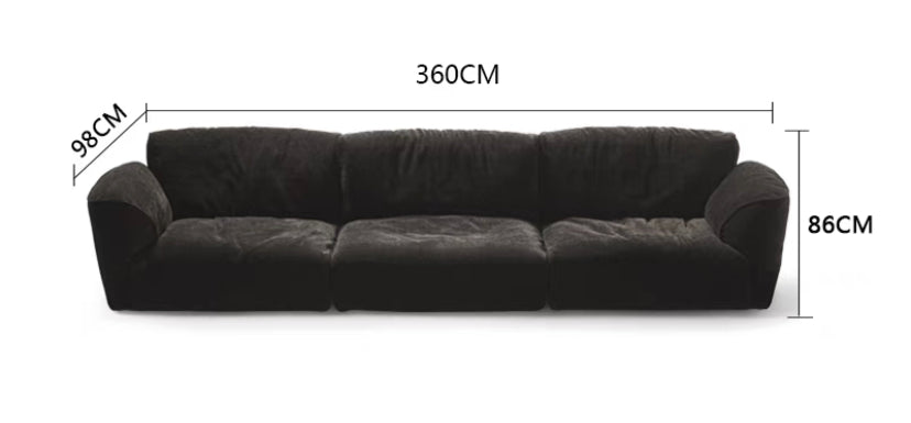 Asher 2 Piece Upholstered Chaise Sectional