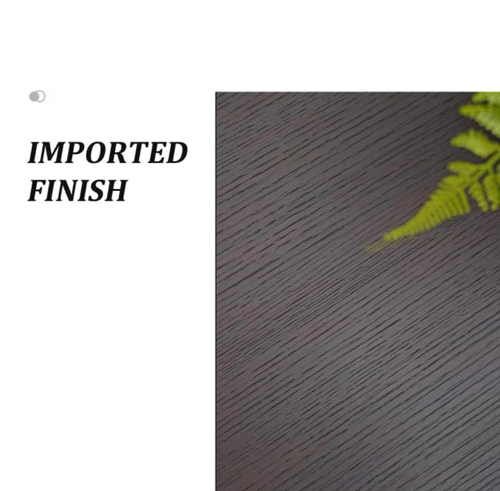 Smoked Oak Wood Coffee Table