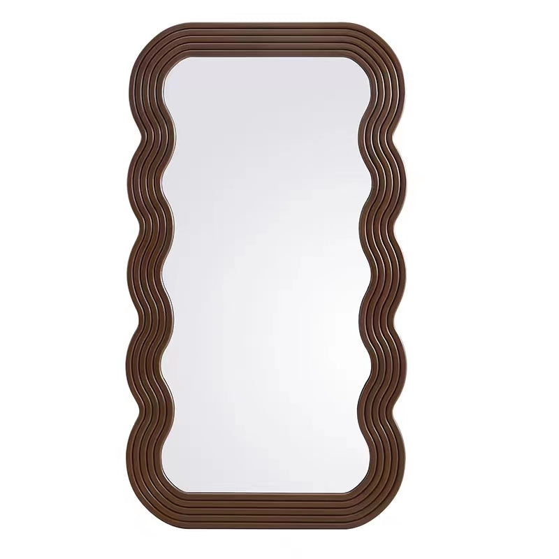 Undulating Mirror Full-length Mirror Retro Mirror Wall-mounted Mirror