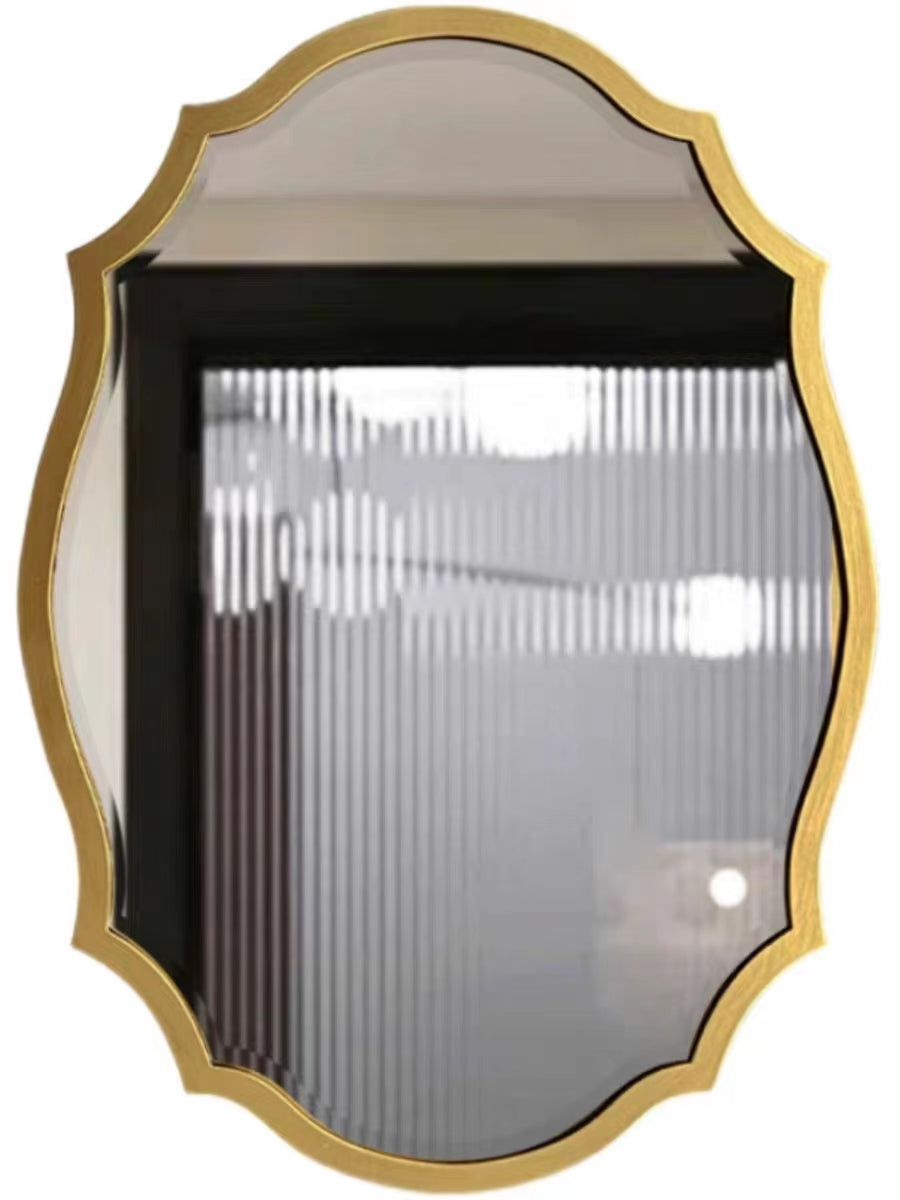 French Retro Wall Hanging Mirror Decor Mirror