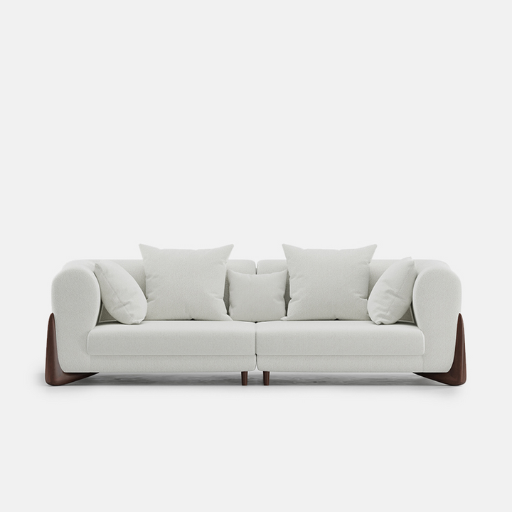 Modern Boucle Sofa