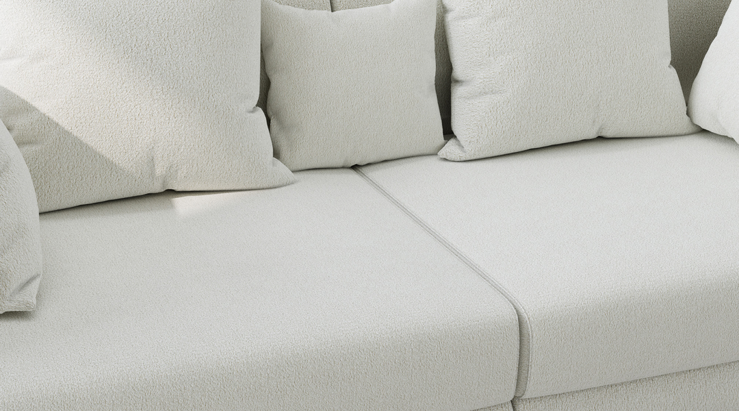 Modern Boucle Sofa