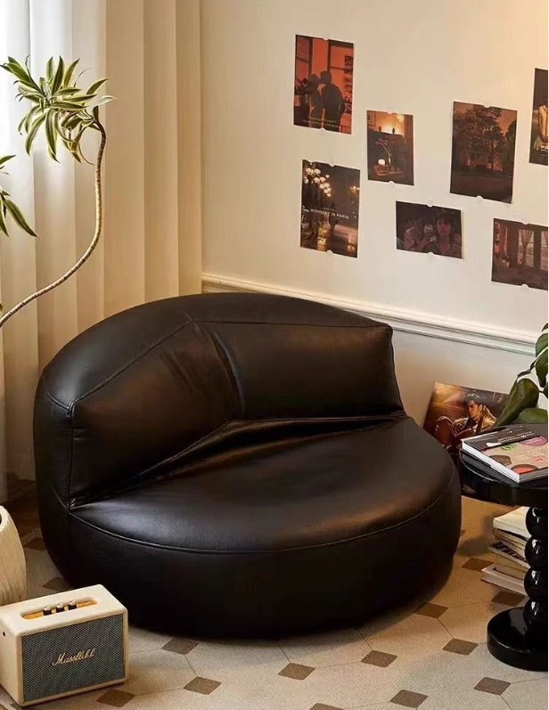 Minimalist Bean Bag with Ottoman