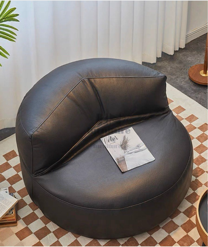 Minimalist Bean Bag with Ottoman