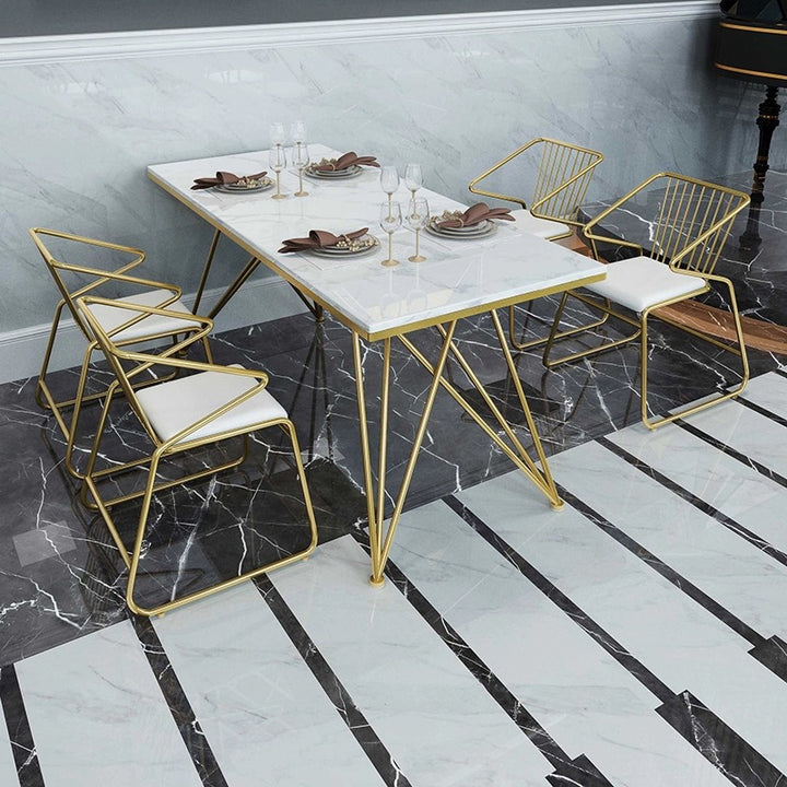 Marble Dining Table INGRID Marble Dining Table