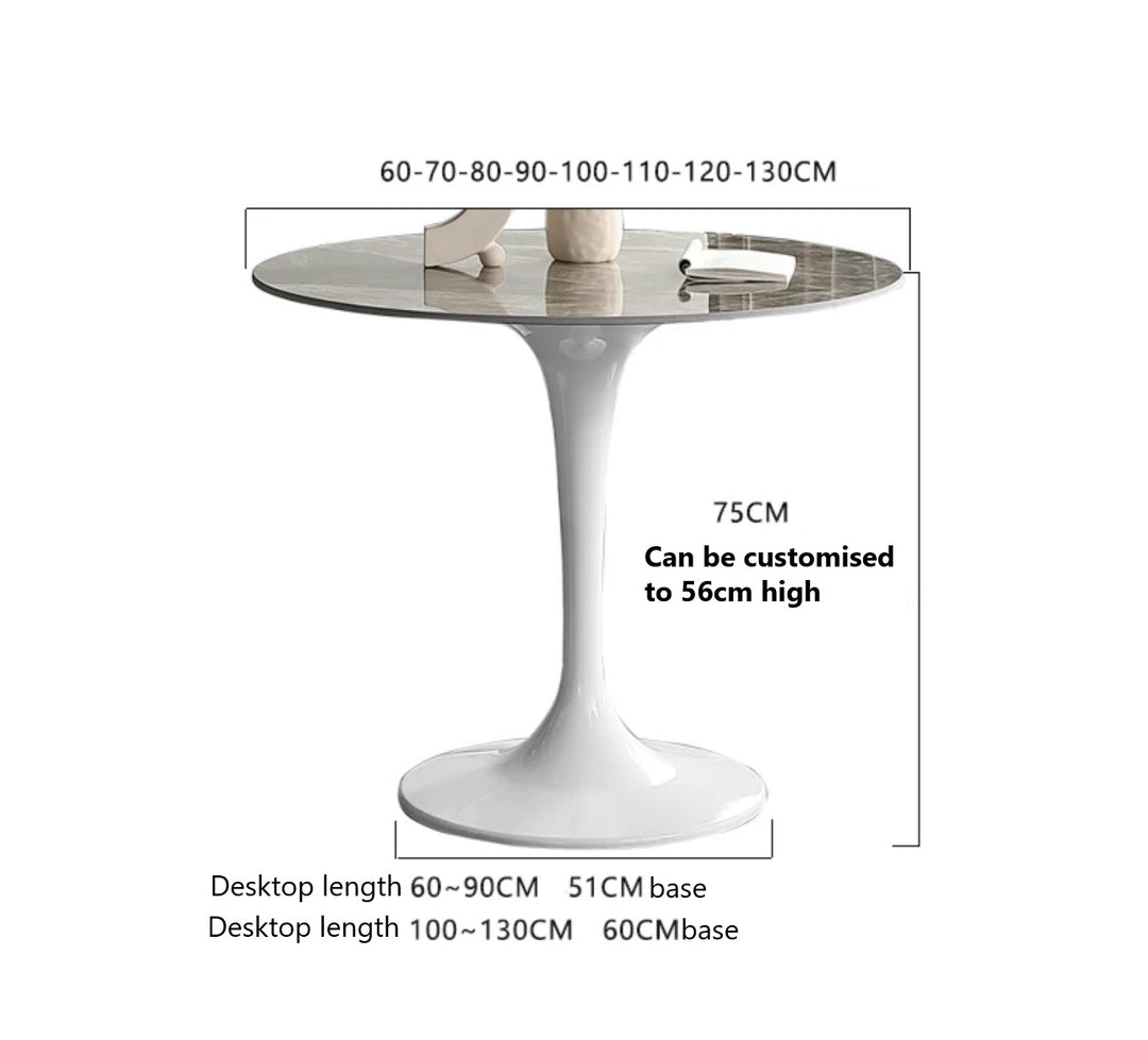 Round Marble Dining Table