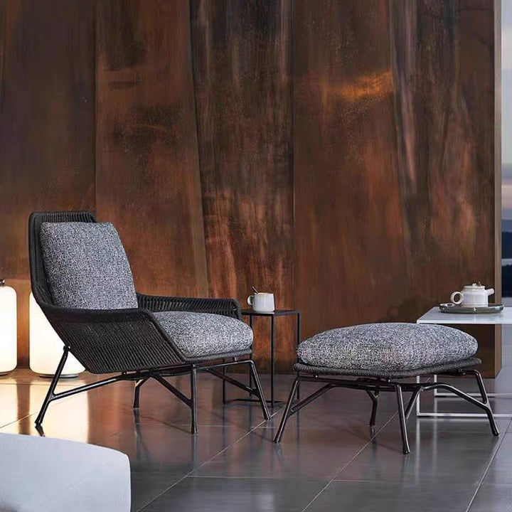 Woven Side Chair Outdoor Set Woven Coffee Table