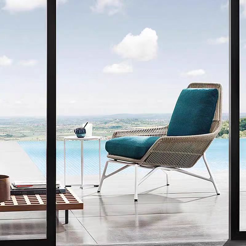 Woven Side Chair Outdoor Set Woven Coffee Table