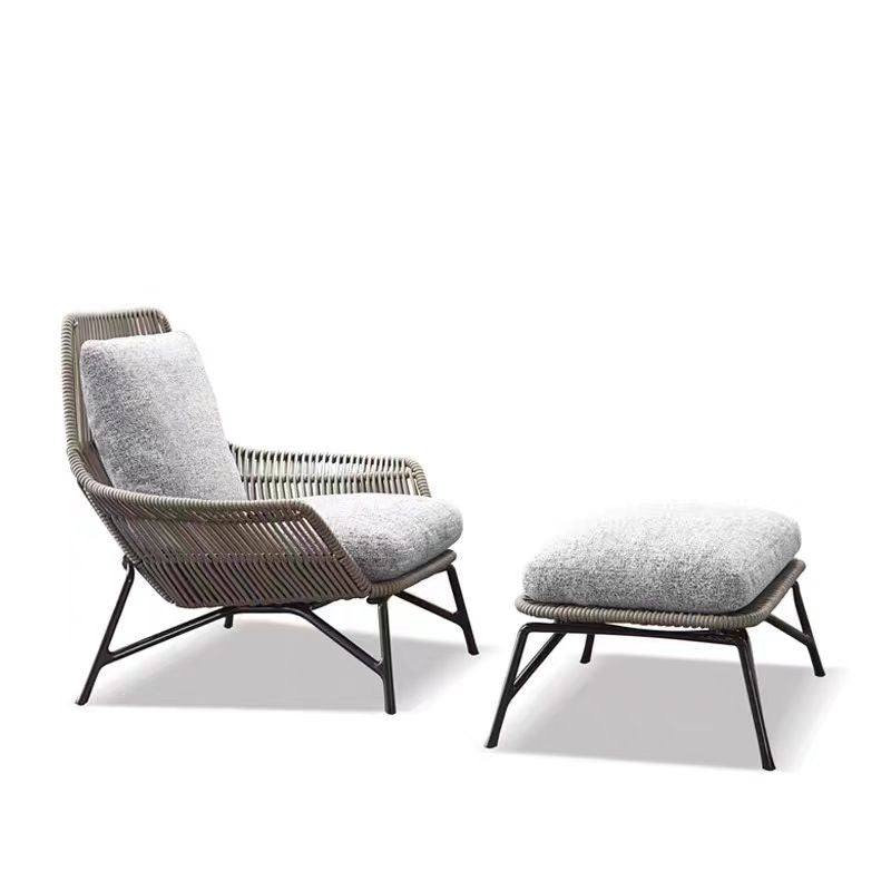 Woven Side Chair Outdoor Set Woven Coffee Table