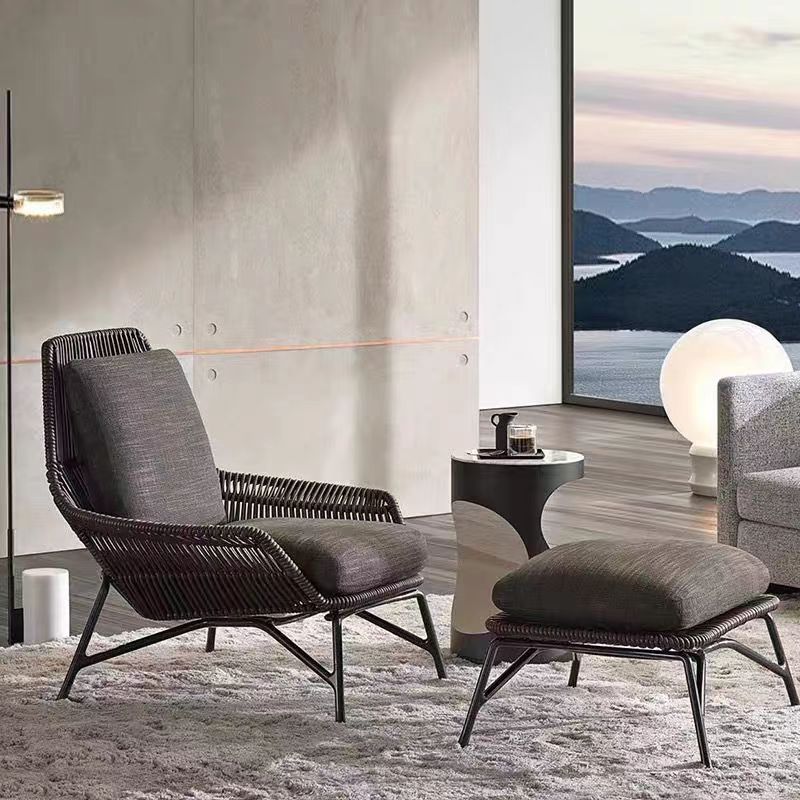 Woven Side Chair Outdoor Set Woven Coffee Table