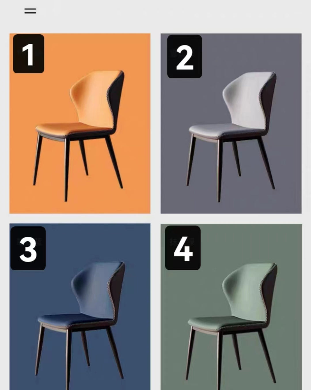 Minimalist Dining Chair