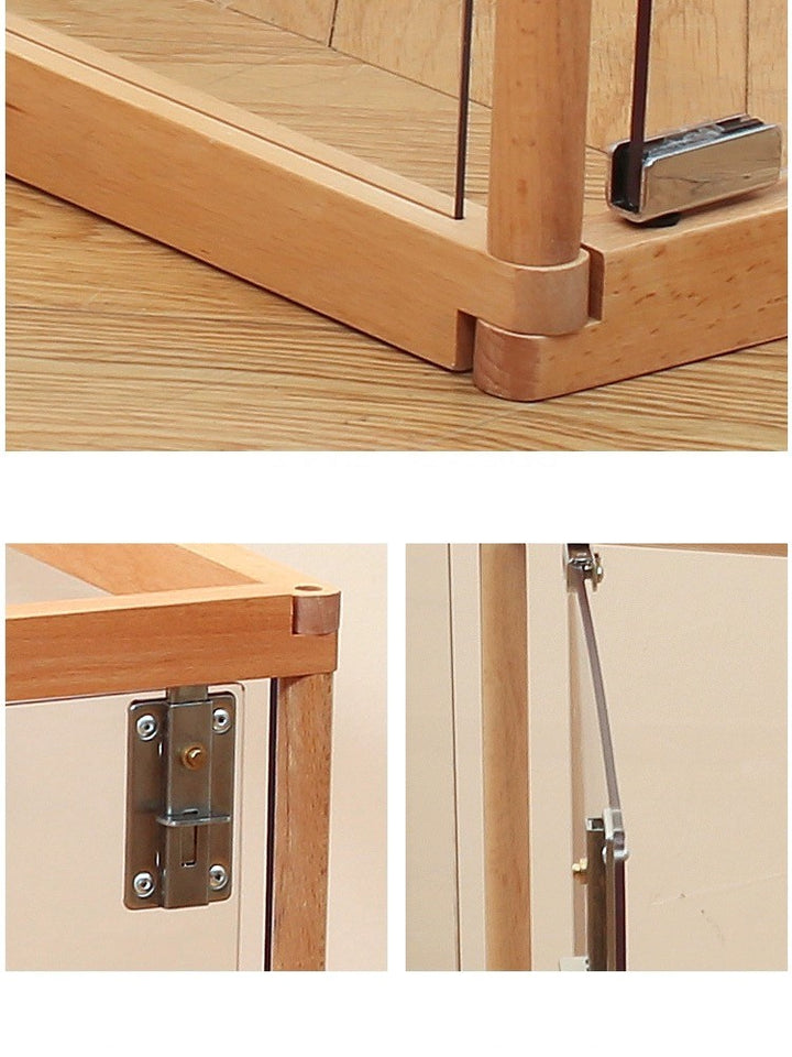 Solid Wood Acrylic Pet Pen Dog Confinement Dog Playpen Pet Cage