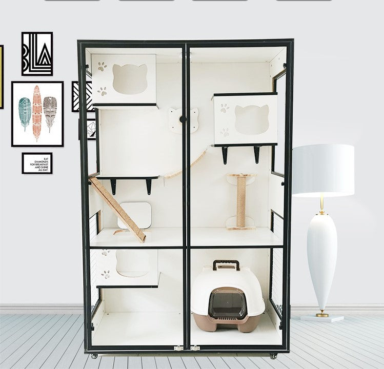 Cat Cage Solid Wood Cat House Cat Cabinet Cat House Custom