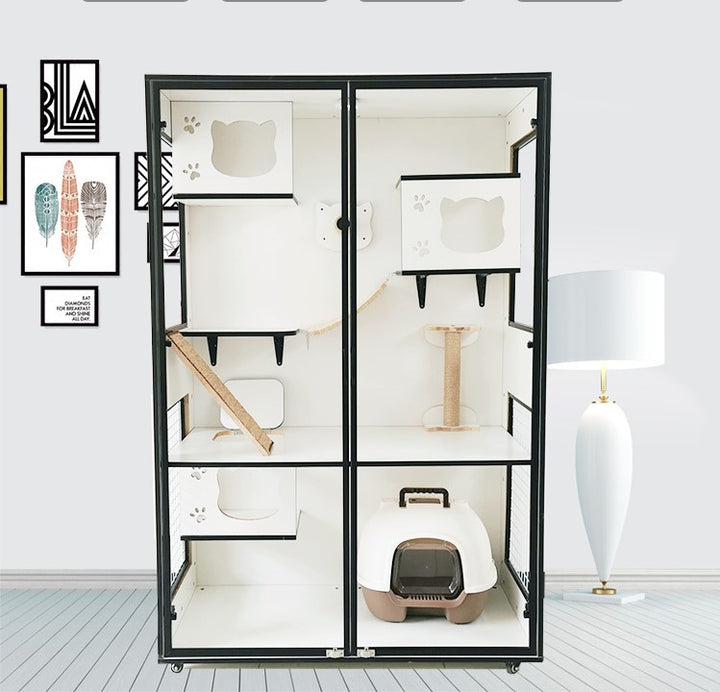 Cat Cage Solid Wood Cat House Cat Cabinet Cat House Custom
