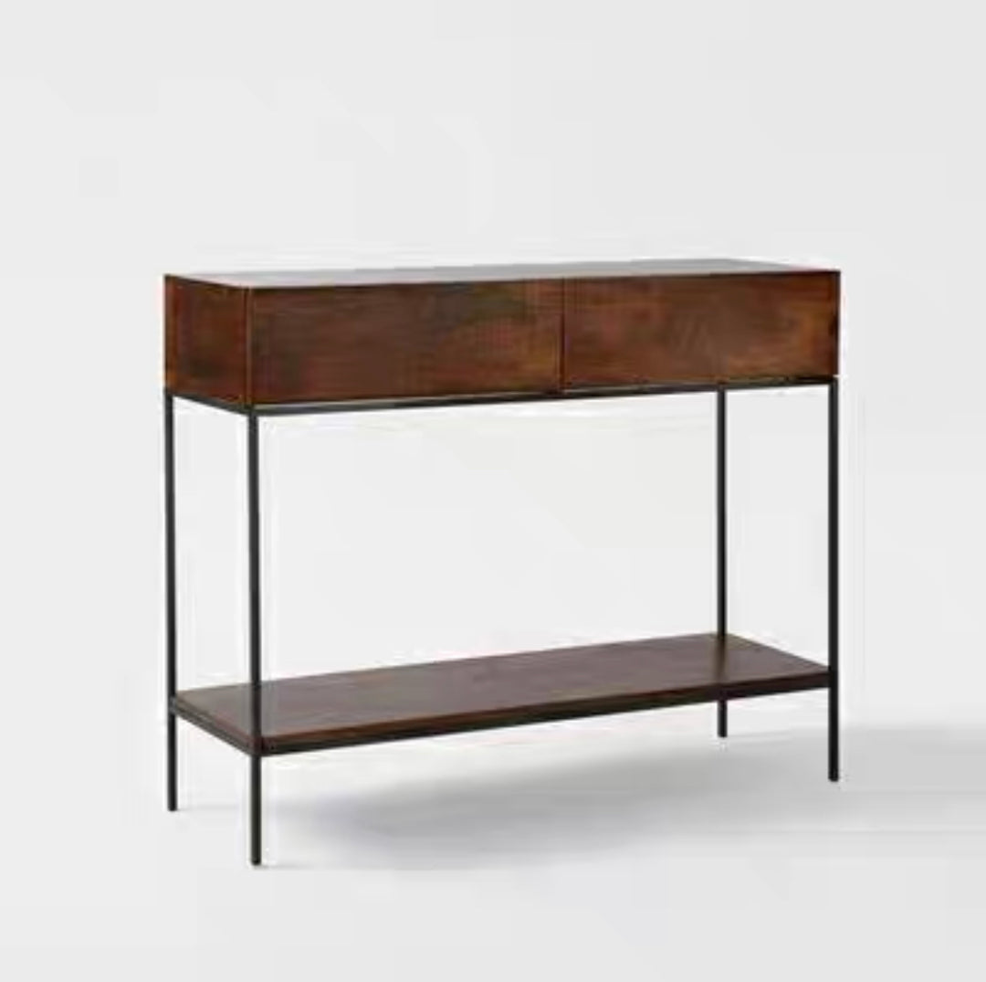 WILLOW Solid Wood Hallway Cabinet Console