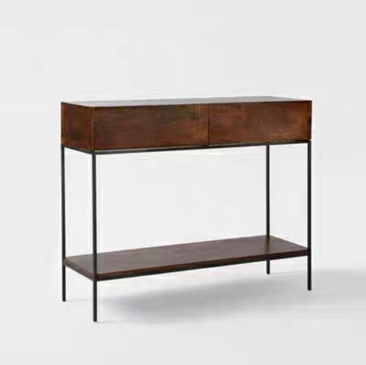 WILLOW Solid Wood Hallway Cabinet Console