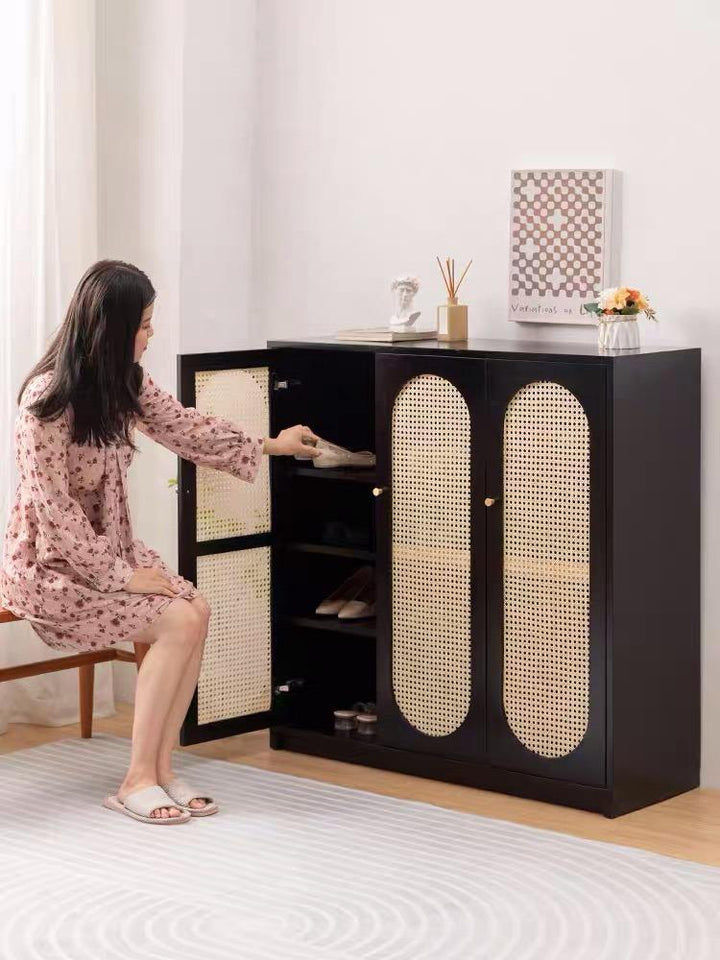 Pair Shoe Storage Cabinet