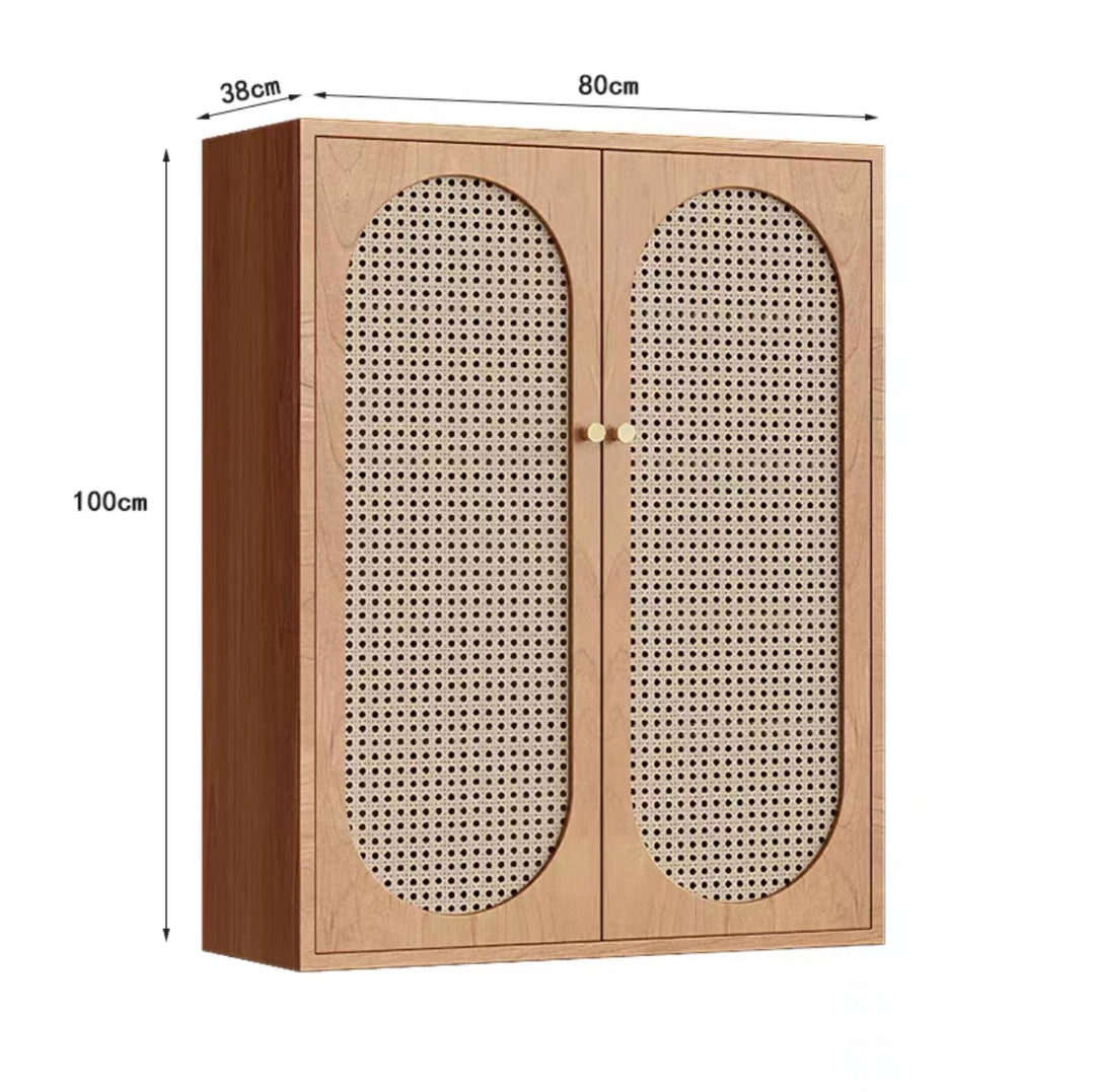 Pair Shoe Storage Cabinet