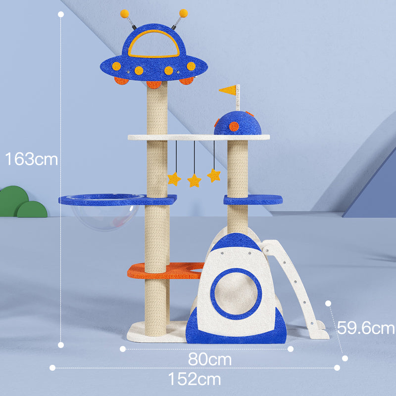 Cat Scratching Shelf vertical Cat condo cat cage scratcher pole cat tree tower