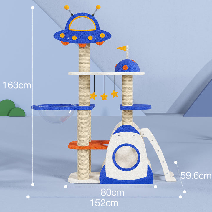 Cat Scratching Shelf vertical Cat condo cat cage scratcher pole cat tree tower