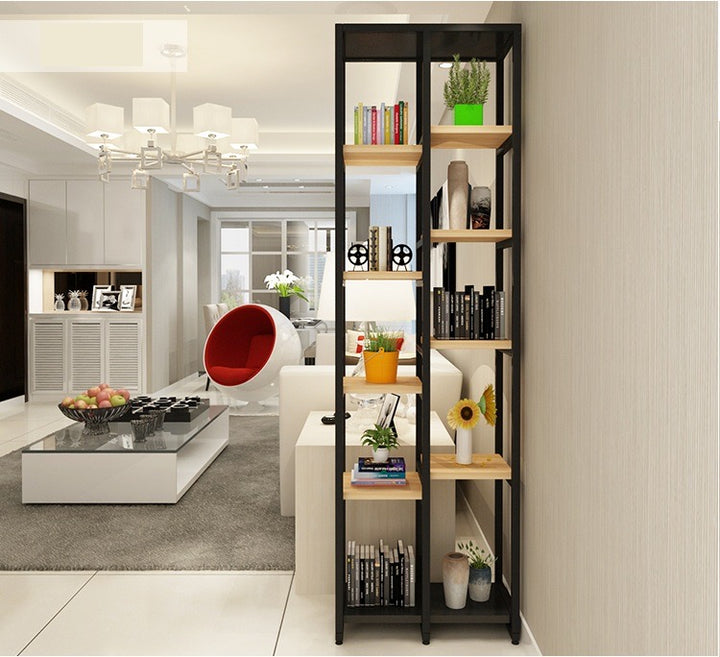 CALLIE Tall Modern Industrial Display Shelf