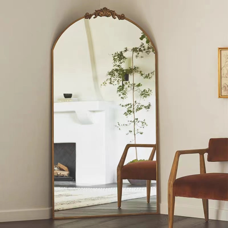 French Carved Full-length Mirror