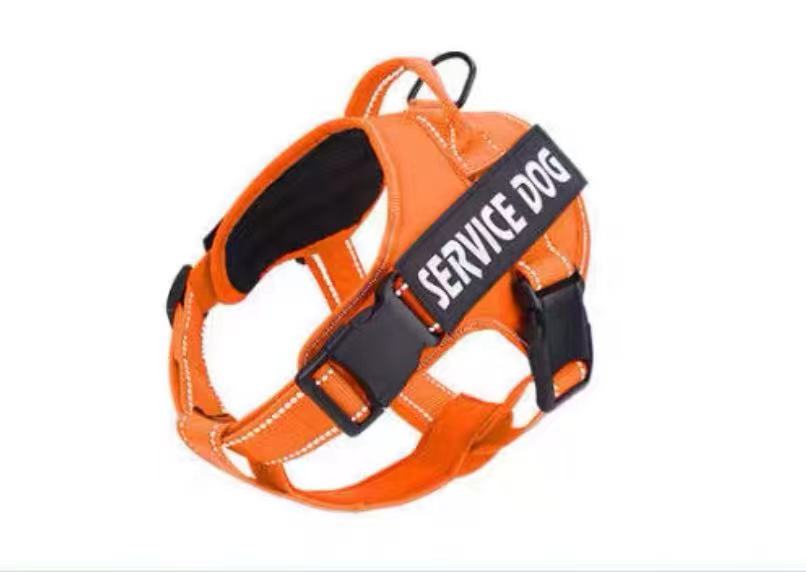 Dog chest strap leash Pet vest explosion-proof impact leash