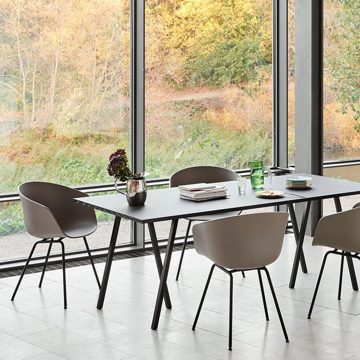 Minimalist Ultra Slim Wooden Dining Office Table