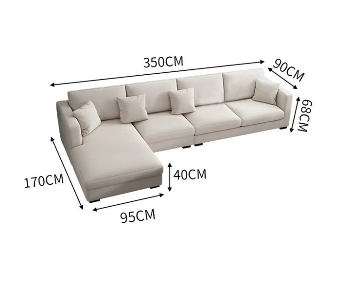 Lonsdale Chaise Sectional Sofa Set