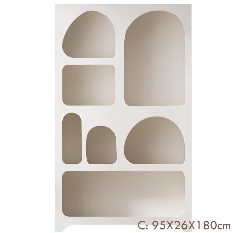 Nordic Cave Cabinet Display Cabinet Decorative Side Cabinet Arched Storage Bookcase