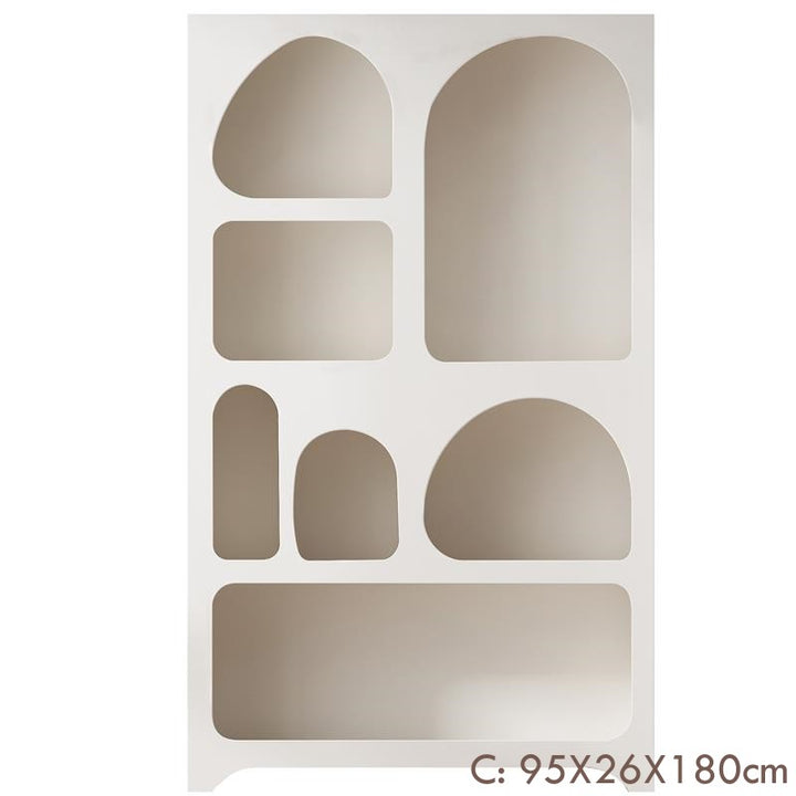 Nordic Cave Cabinet Display Cabinet Decorative Side Cabinet Arched Storage Bookcase