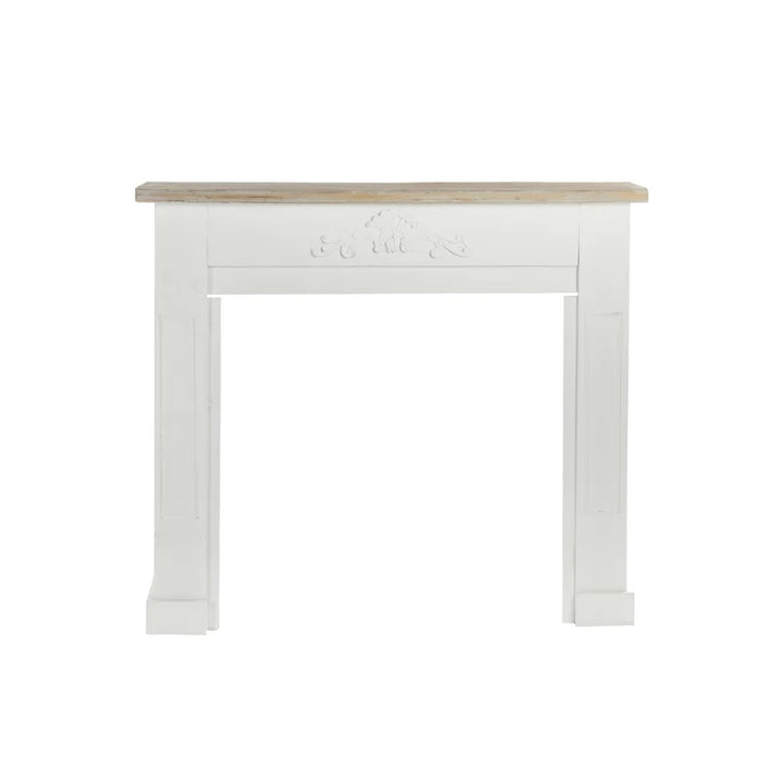 Retro solid wood Fireplace Console Table Living Room Decoration