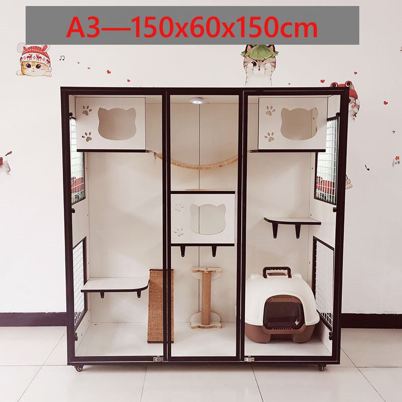 Cat Cage Solid Wood Cat House Cat Cabinet Cat House Custom