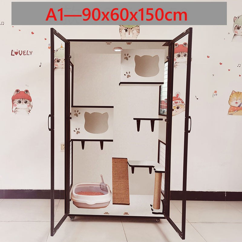 Cat Cage Solid Wood Cat House Cat Cabinet Cat House Custom