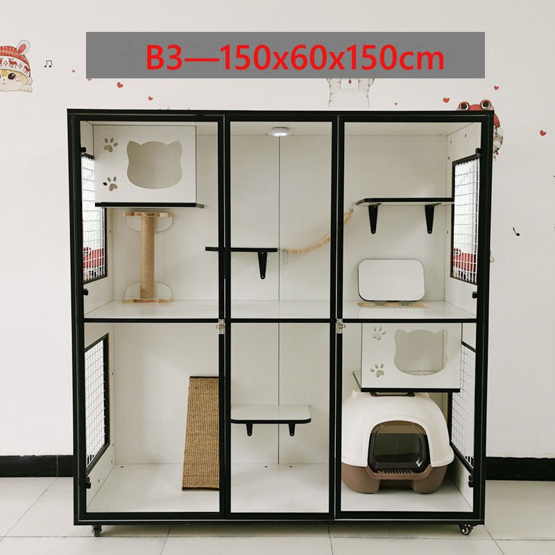 Cat Cage Solid Wood Cat House Cat Cabinet Cat House Custom