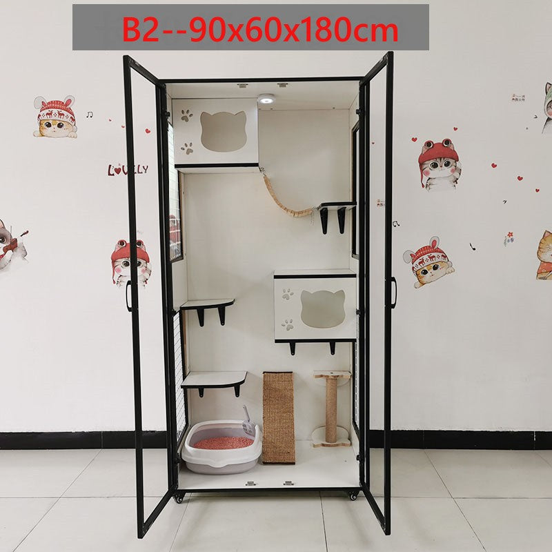 Cat Cage Solid Wood Cat House Cat Cabinet Cat House Custom