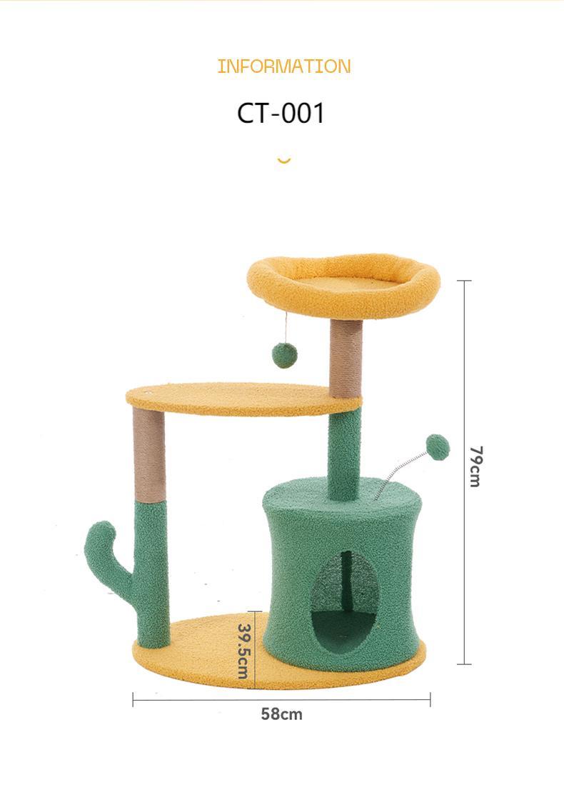 Cat Cando Cat scratching board Cat Tree house CT-001