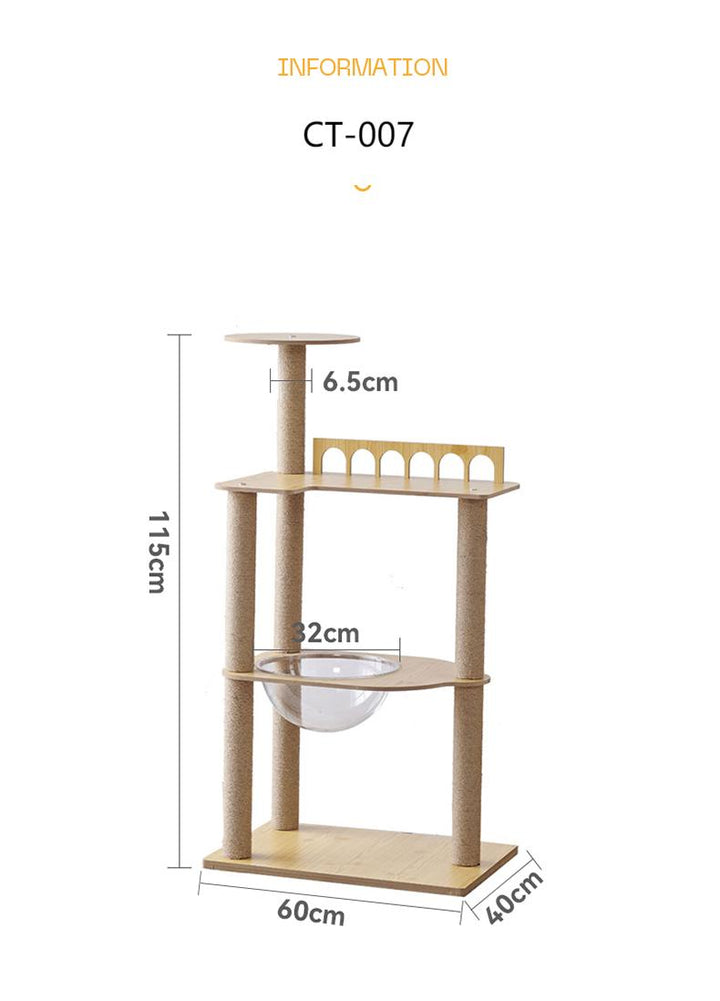 Cat Cando Cat scratching board Cat Tree house CT-007
