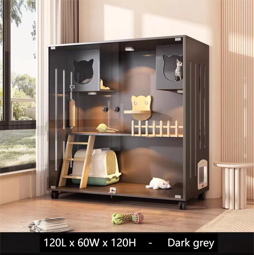 Cat condo Cat villa cat house
